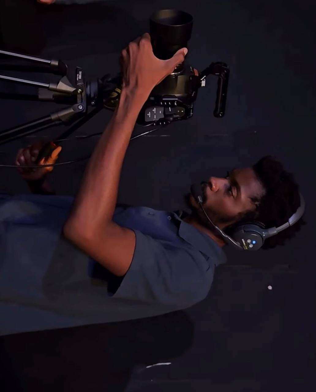 Camera work during livestream